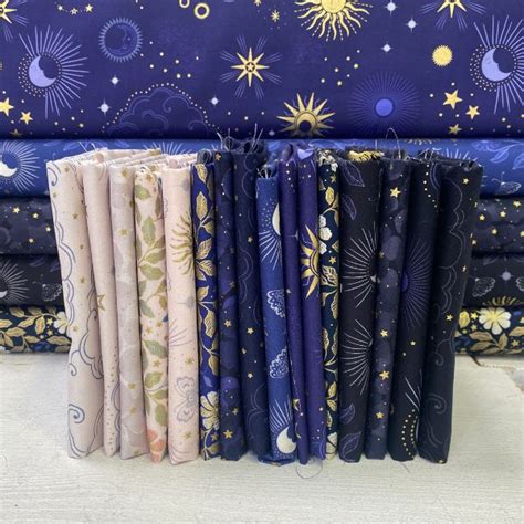 Celestial Full Collection Fat Quarter Pack 15pcs Lewis Irene