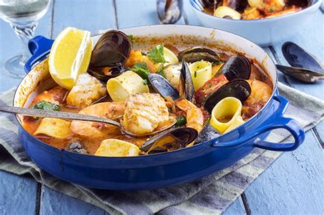 Recette Matelote De Poissons Et Fruits De Mer Marie Claire