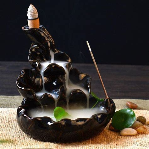 Aroma Waterfall Incense Burner (10 FREE Cones) - ZenShopWorld