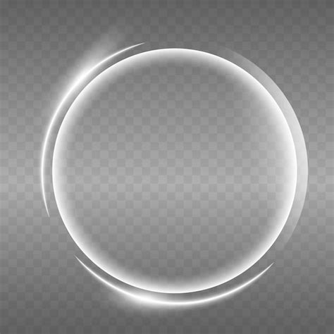 Premium Vector Light Effect Twirl White Trail Wave Curve Light Effect