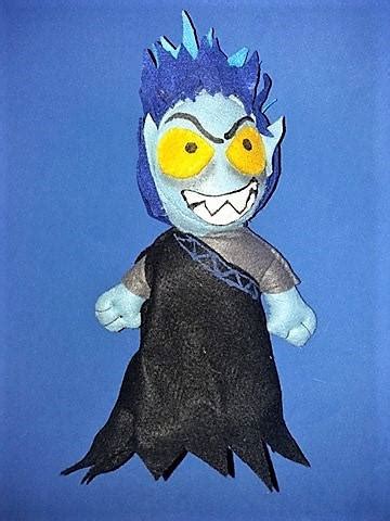 Hades plush hercules god death shinigami blue flame fire | Etsy