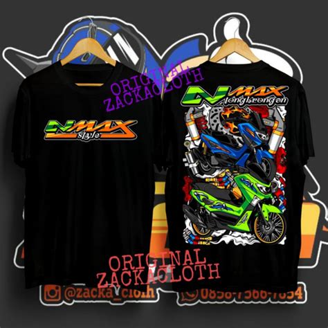 Jual KaosNMAX Kaos Motor NMAX NMAXjarijari Kaos Racing Kaos Babylook