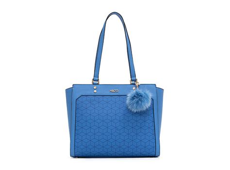 Ripley CARTERA H CO TOTE BAG AZUL MUJER