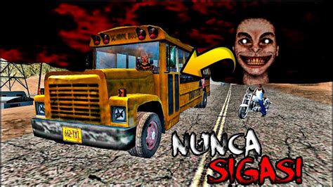 Nunca Sigas Al Bus Escolar Maldito En El Gta San Andreas Creepypasta