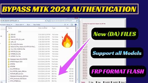 Mediatek Flash Format All Chipset 2024 V6 Disable DA File Or Auth
