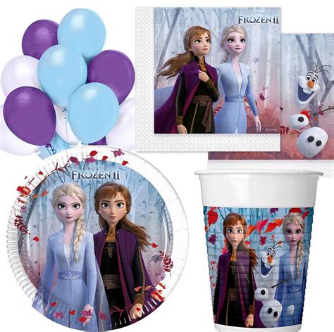 Zestaw Urodzinowy Frozen Kraina Lodu Elsa Balony