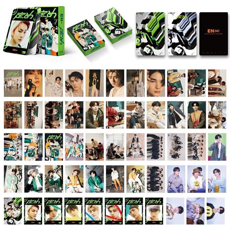 LINXX 55 Pcs ENHYPEN GGU PACKAGE Album Lomo Card Kpop Photocards