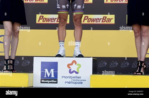 Peter Sagan Svk Tinkoff Wins The Stage And Stands On The Podium