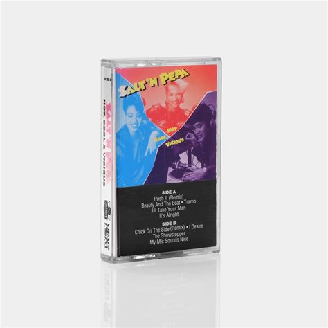 Salt N Pepa Hot Cool And Vicious Cassette Tape