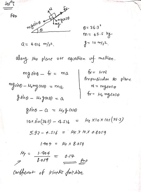 Solved Consider A Skier On A Slope With An Angle Of Her Mass