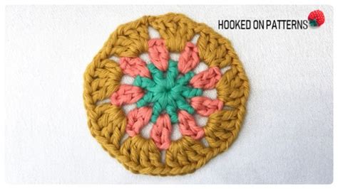 Free Mandala Coasters Crochet Pattern - A Step By Step Tutorial