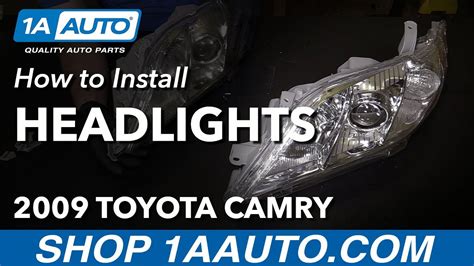 How To Replace Headlights 2007 Toyota Camry