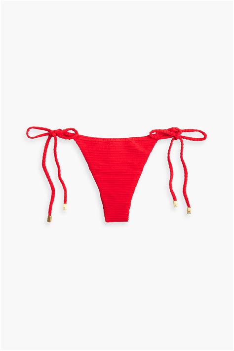 Vix Paula Hermanny Ribbed Low Rise Bikini Briefs The Outnet