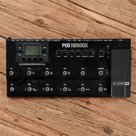 Line 6 POD HD500X Multi-Effect and Amp Modeler POD HD500X Multi-Effect ...