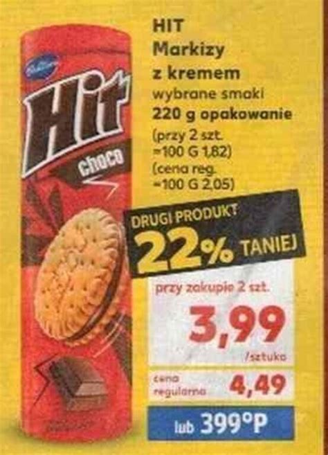 Promocja Hit Markizy Z Kremem G W Kaufland