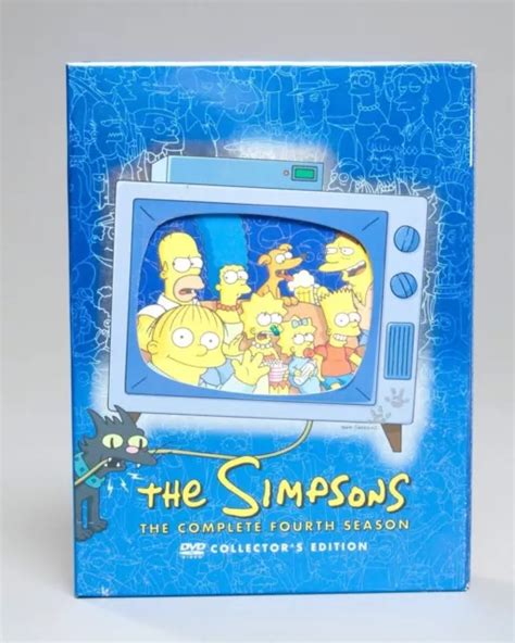 THE SIMPSONS COMPLETE Fourth Season DVD Collector S Edition 1992 1993