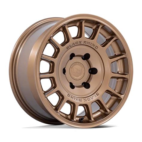 Black Rhino Jeep Wrangler Voll Matte Bronze Wheel 17x8 38mm Offset