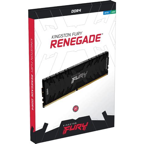 Kingston Fury 16GB DDR4 3200 U 16 Renegade Black | KF432C16RB1-16 ...