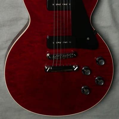 Gibson Custom Les Paul Deluxe Reissue Wine Red Reverb