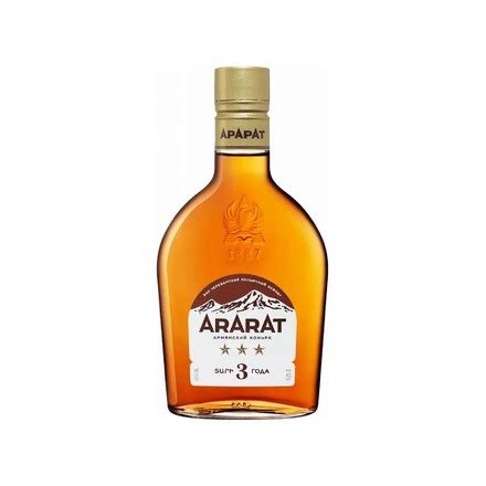 Коньяк Арарат 3 звезды цена 0,25 л 880 руб., купить Арарат 3 звезды в ...