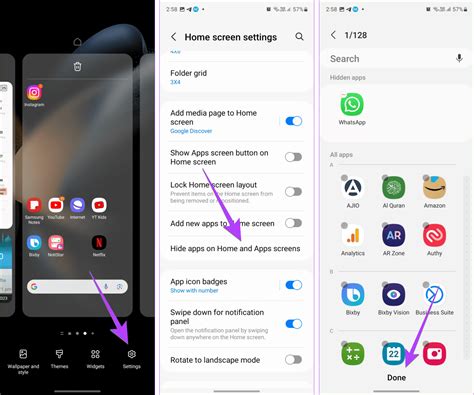 How To Hide Or Unhide Apps On Samsung Galaxy Phones Guiding Tech