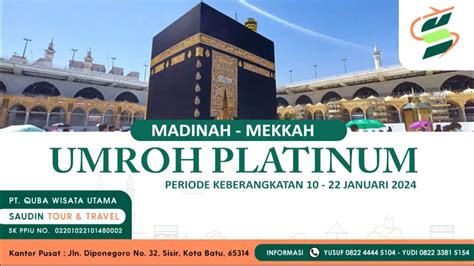 Dokumentasi Perjalanan Umroh Platinum Periode Keberangkatan