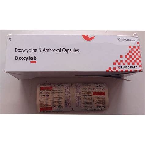 Doxylab Doxycycline And Ambroxol Capsule Laborate At Rs 1740 Box In Nagpur