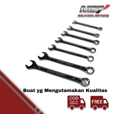 Mst Kunci Ring Pas Set Mm Konci Kombinasi Combination Wrench Set