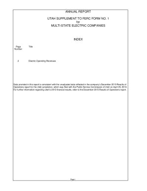 Fillable Online Form 1 Federal Energy Regulatory CommissionNatural