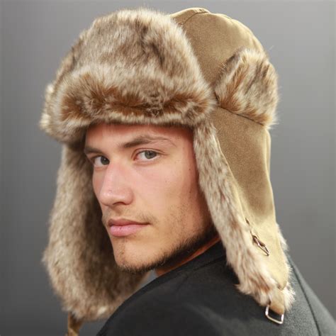 Pilot Classic Warm Fur Aviator Hat By Starling Hats Starling Hats