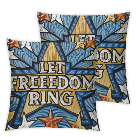 4th Of July Decorations Pillow Covers Independence Day Memorial Day Set