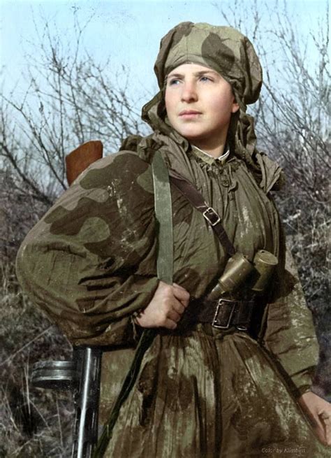 Sapper Scout Sima Alexandra Dneprovskaya Soldatin Erster Weltkrieg