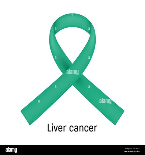 Cancer Ribbon Liver Cancer Vector Illustration Stock Vector Image And Art Alamy