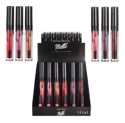 Caja de lápices labiales La Prime Matte Matte kit de color nude al