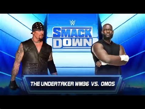 WWE THE UNDERTAKER VS OMOS YouTube