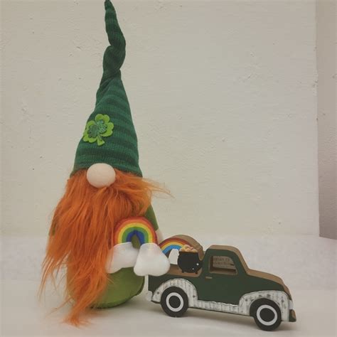 Hobby Lobby Accents St Patricks Day Gnome And Truck Sign Poshmark