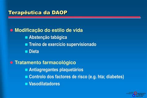 Ppt Doença Arterial Obstrutiva Periférica Daop Powerpoint