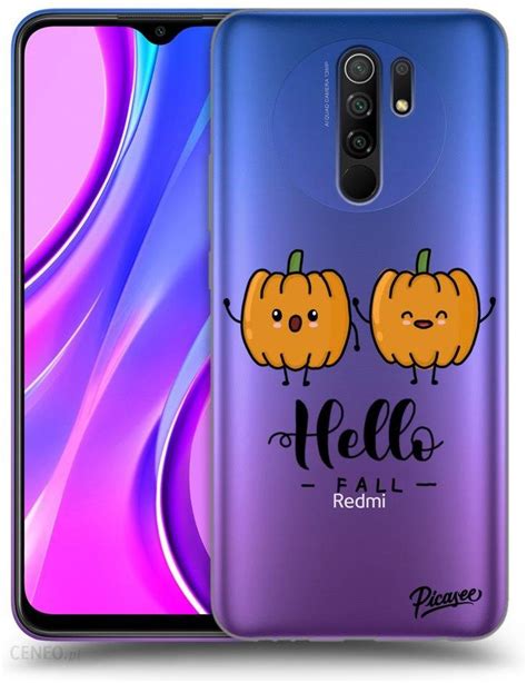 SILIKONOWE PRZEŹROCZYSTE ETUI NA XIAOMI REDMI 9 HALLO FALL Etui na