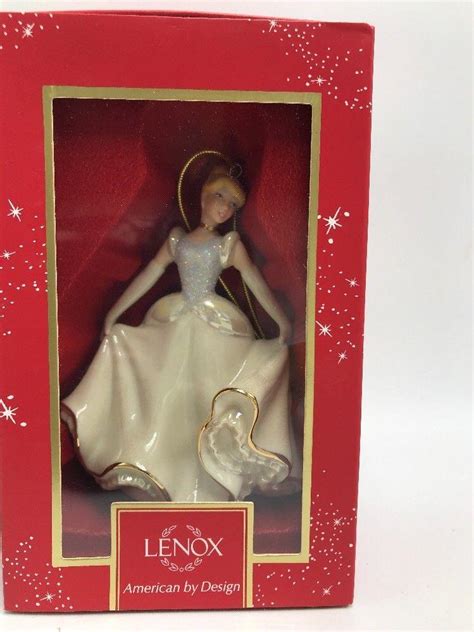 60 Lenox Disney Cinderellas Enchanted Evening Ornament Nib C1