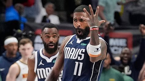 Kyrie Irvings Incredible Running Buzzer Beater Lifts Mavericks Over