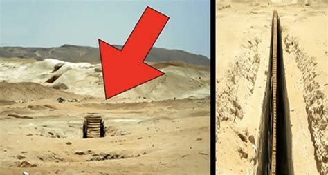 Video Mysterious Staircase Found In The Middle Of The Giza Plateau