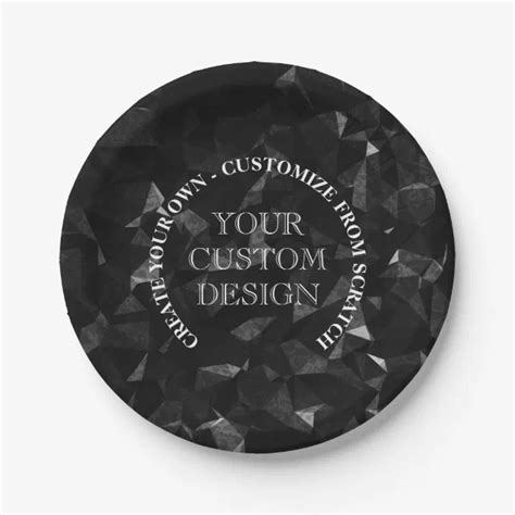 Create Your Own Custom Logo/Design Paper Plates | Zazzle