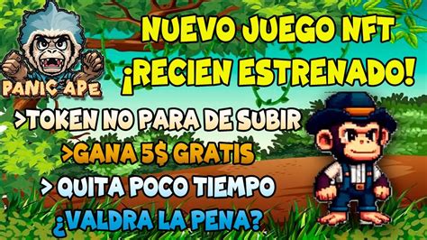 🧐valdra La Pena Este Nuevo Juego Nft Panic Ape Game 2024 Youtube