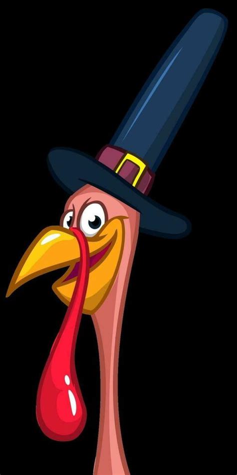 Cartoon happy cute thanksgiving turkey bird. Vector illustration ...