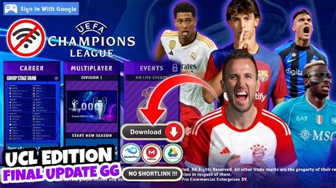 Dream League Soccer Mod Uefa Champions League Ucl Full