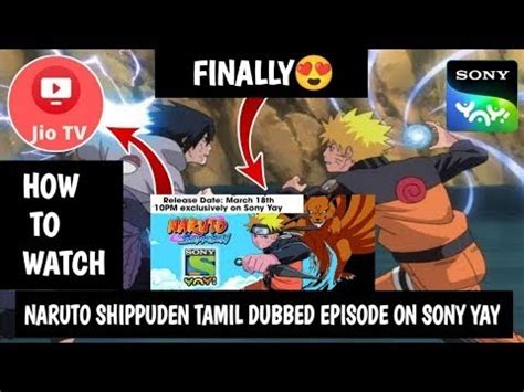 How To Watch Naruto Shippuden Tamil On Mobile Naruto Shippuden Tamil