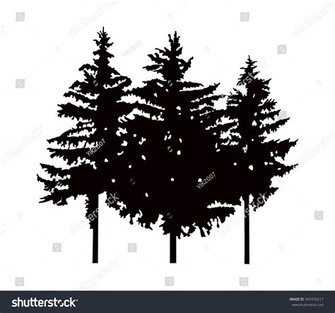 Three Spruce Trees: Over 2,344 Royalty-Free Licensable Stock Illustrations & Drawings | Shutterstock