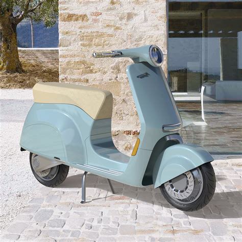 Ma De Studio From Italy Designed Their Own Vespa Elettra For The