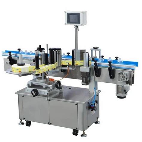 Stainless Steel 50 Hz Automatic Water Bottle Labeling Machine Model