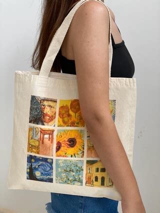 Bolsa Feminina Praia Ecobag Van Gogh Shopee Brasil